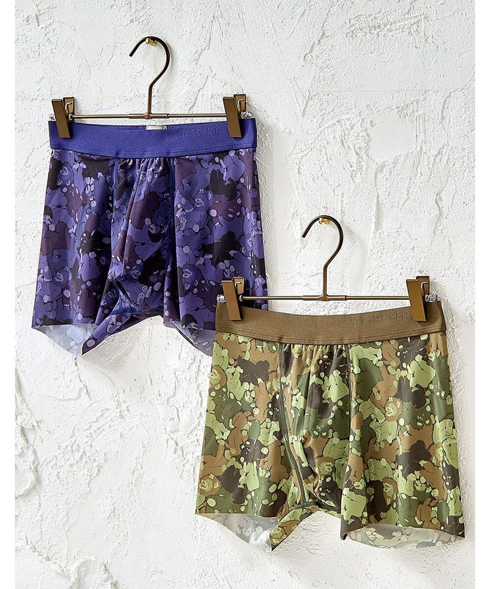 WACOAL MEN WACOAL MEN ボクサーパンツ 【気持ちいいパンツ】 動いてもズレにくい フロントの安定性・快適性 前閉じ 下着 メンズ WT3439 /ワコールメン 