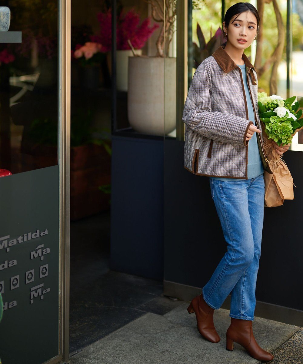 23区 【12色展開/新色追加】ウーステッドウール ビッグシルエット ニット 