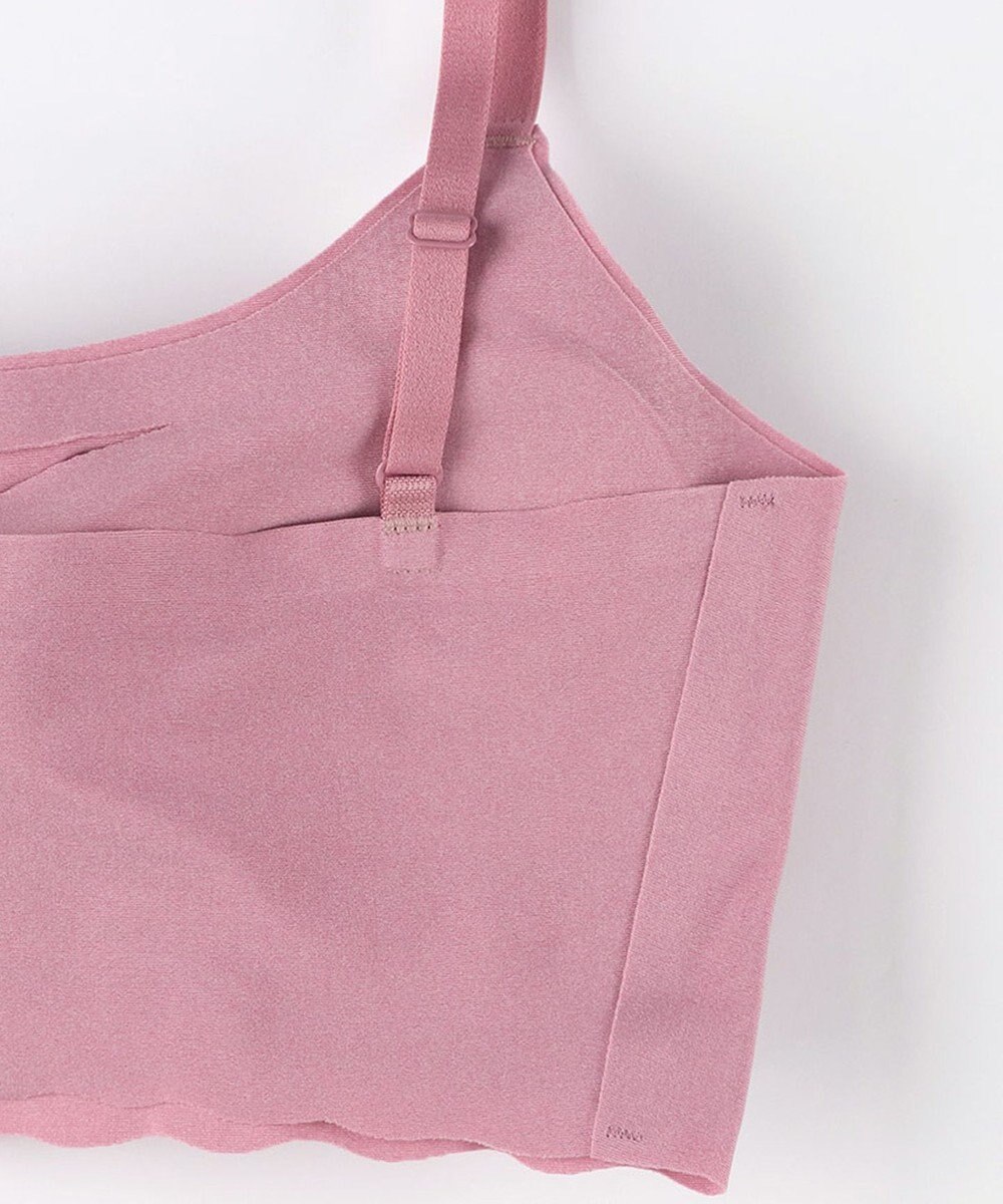 WACOAL 【GOCOCi ゴコチ】 ノンワイヤー ハーフトップ 伸びのよい素材を使用 ムレにくく快適 フラット仕上げ ホックなし ブラトップ レディース CGG220 /ワコール 