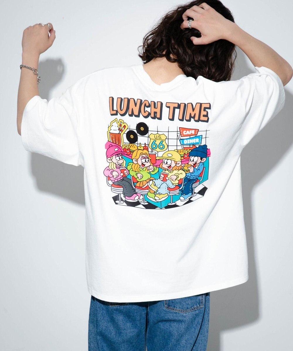 WEGO 【ユニセックス着用ITEM/MLサイズ展開】別注NEW　JACKグラフィックT（S） 