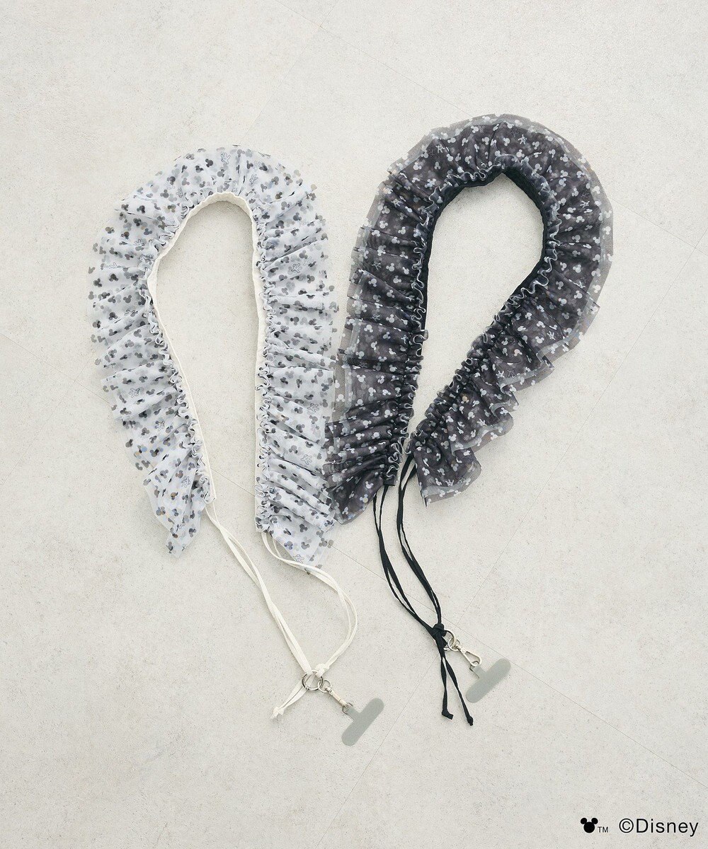 Green Parks ミッキー＆フレンズ／２ＷＡＹチュールスマホショルダー 