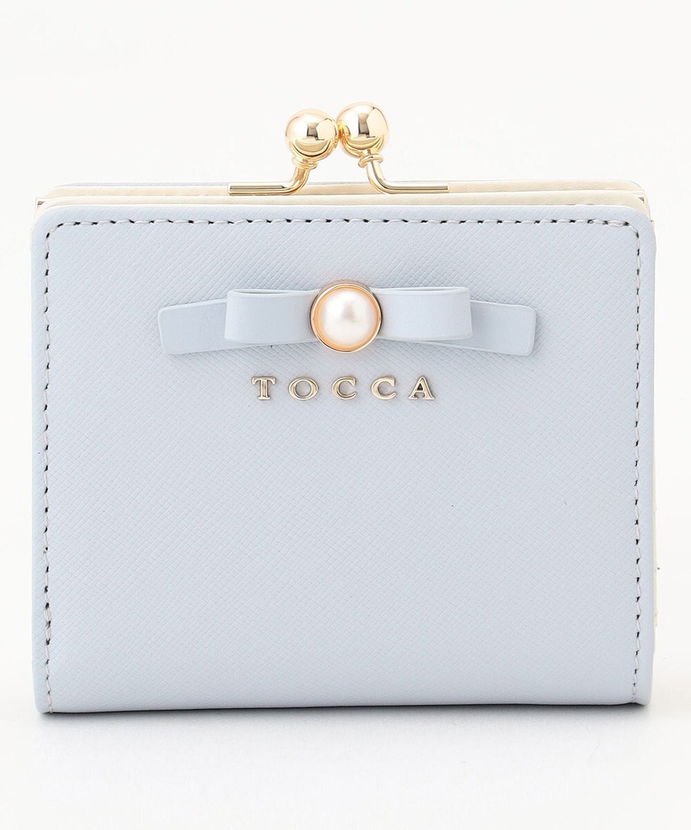 TOCCA 【新色ブルー登場】PEARL KNOT BIFOLDWALLET 財布 