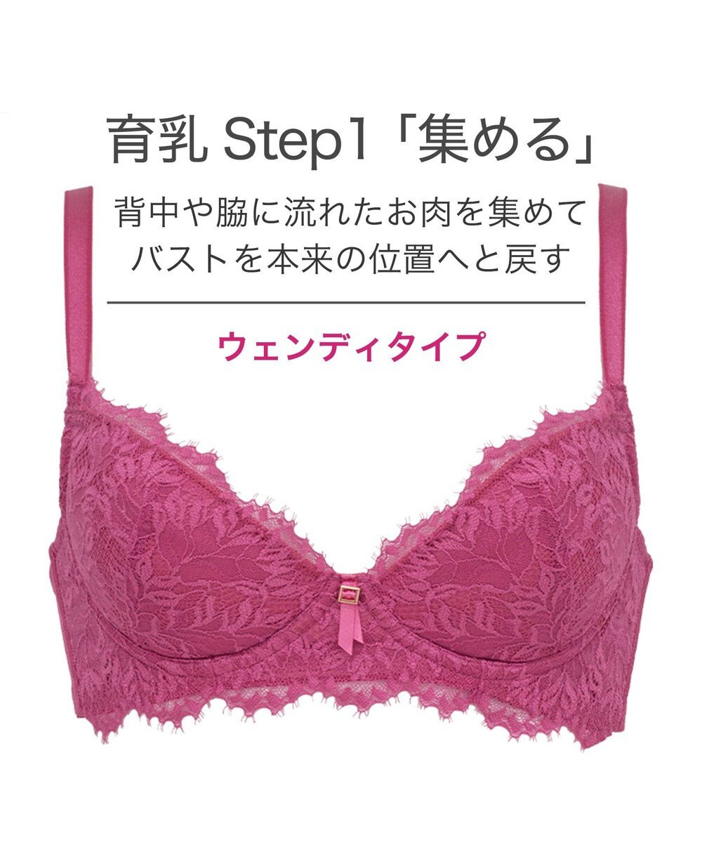 BRADELIS New York 【BRADELIS New York】ウェンディステップ1ブラ23A1 ふんわり包んでナチュラルなシルエットを作る補正ブラ 