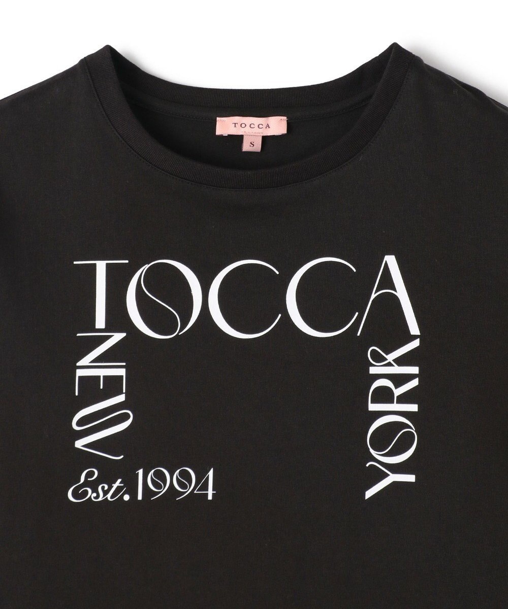 TOCCA 【接触冷感・UV90%以上カット・洗える】TNY LOGO Tシャツ 