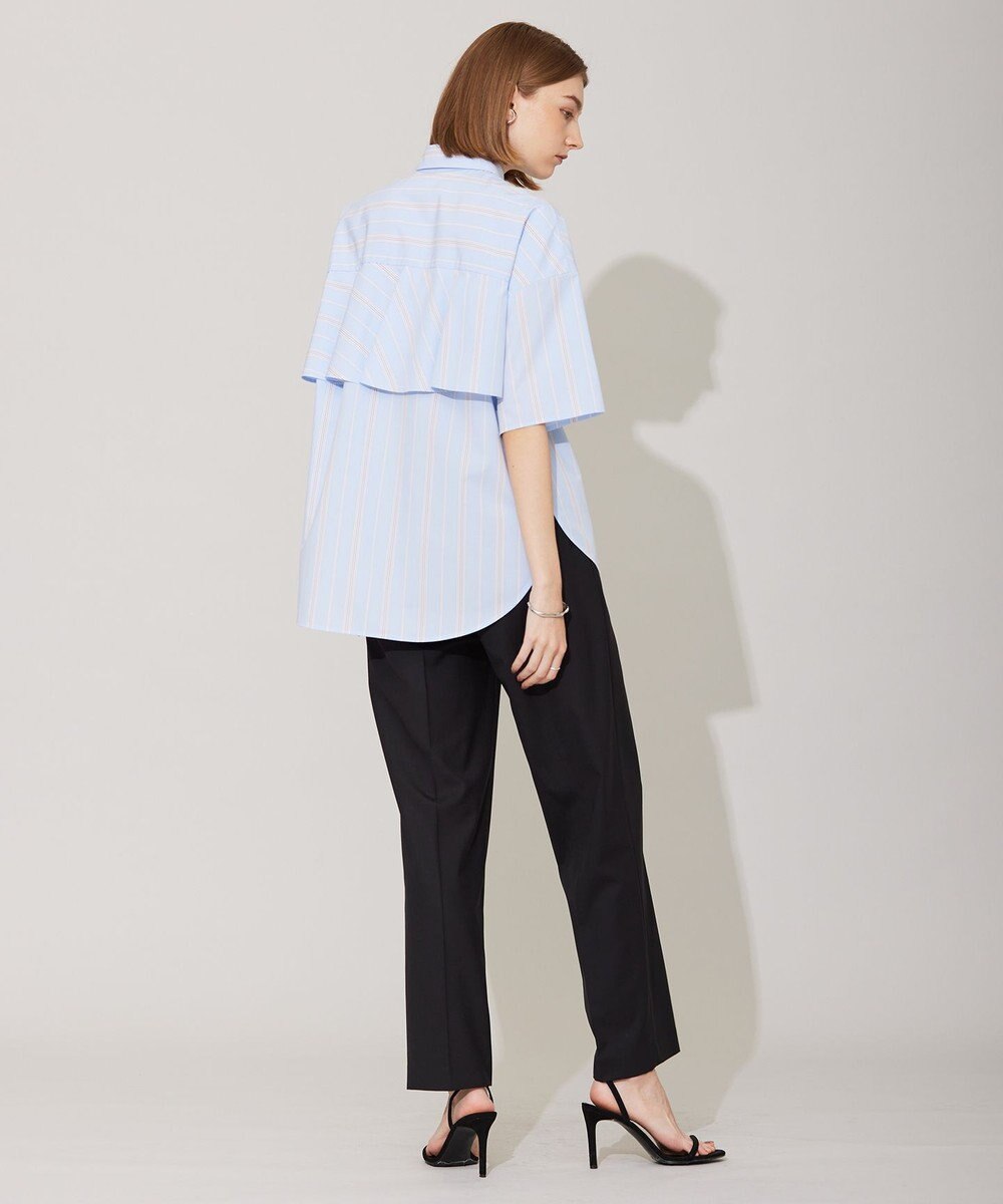 ICB 【洗える】 サマーウールトロ ストレートパンツ 