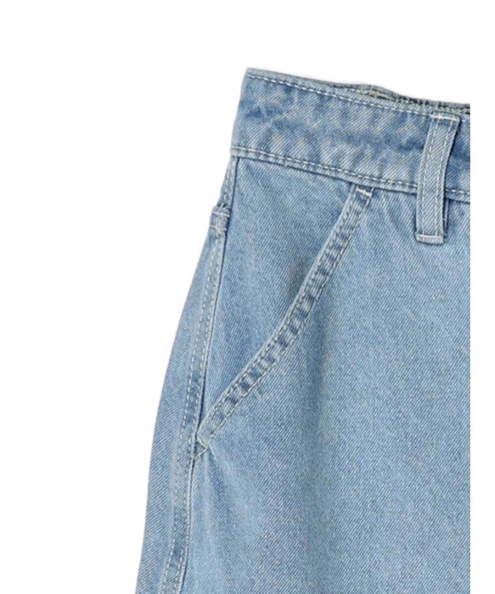 earth music&ecology ペプラムマーメイドデニムスカート 