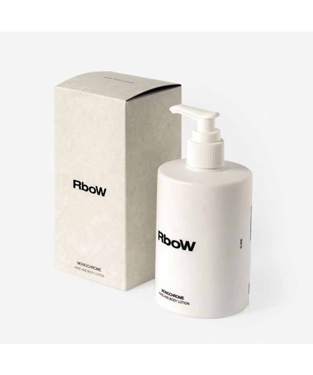 PRESENTERS ROOM RboW (アールボウ) / ハンド＆ボディローション【モノクローム】300mL 