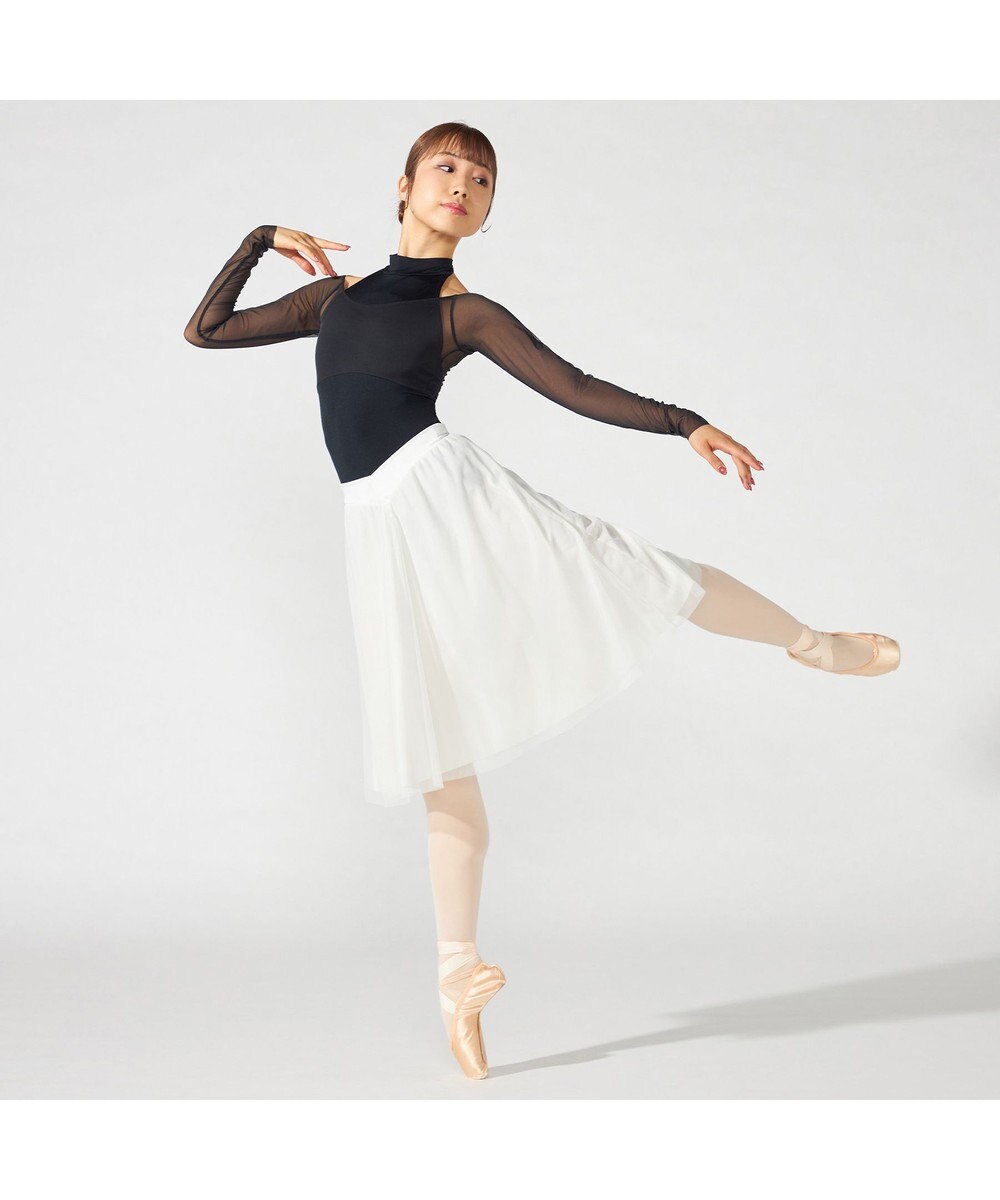 Chacott 【MADOKA SUGAI】ロングスリーブレオタード 