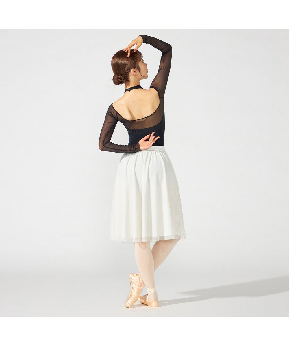 Chacott 【MADOKA SUGAI】ロングスリーブレオタード 