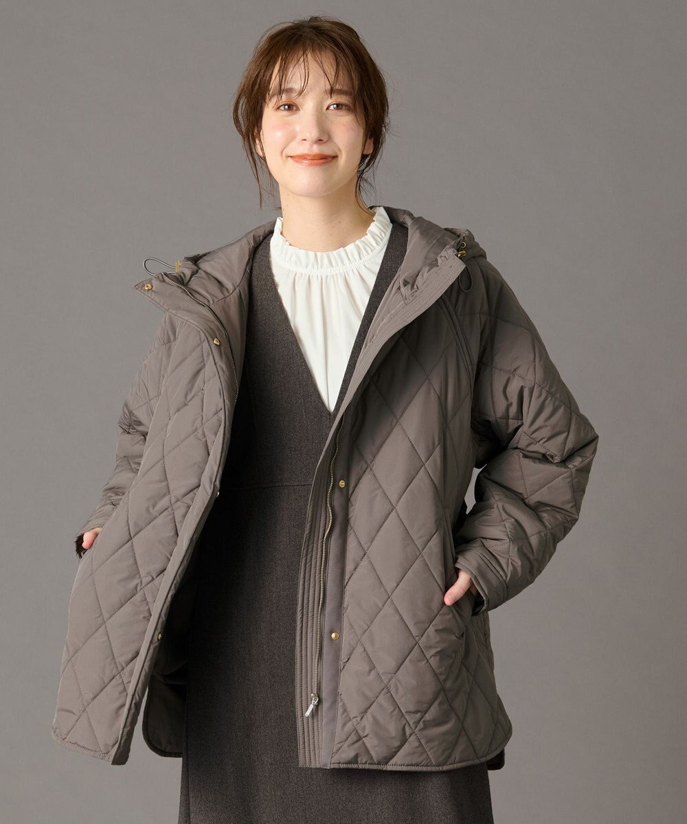 ANY 【洗濯機可/撥水】ダイヤキルトブルゾン 