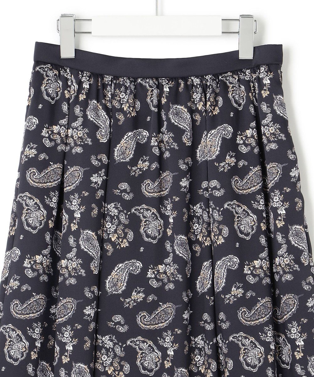 23区 【洗える】スカーフパネルプリント スカート 