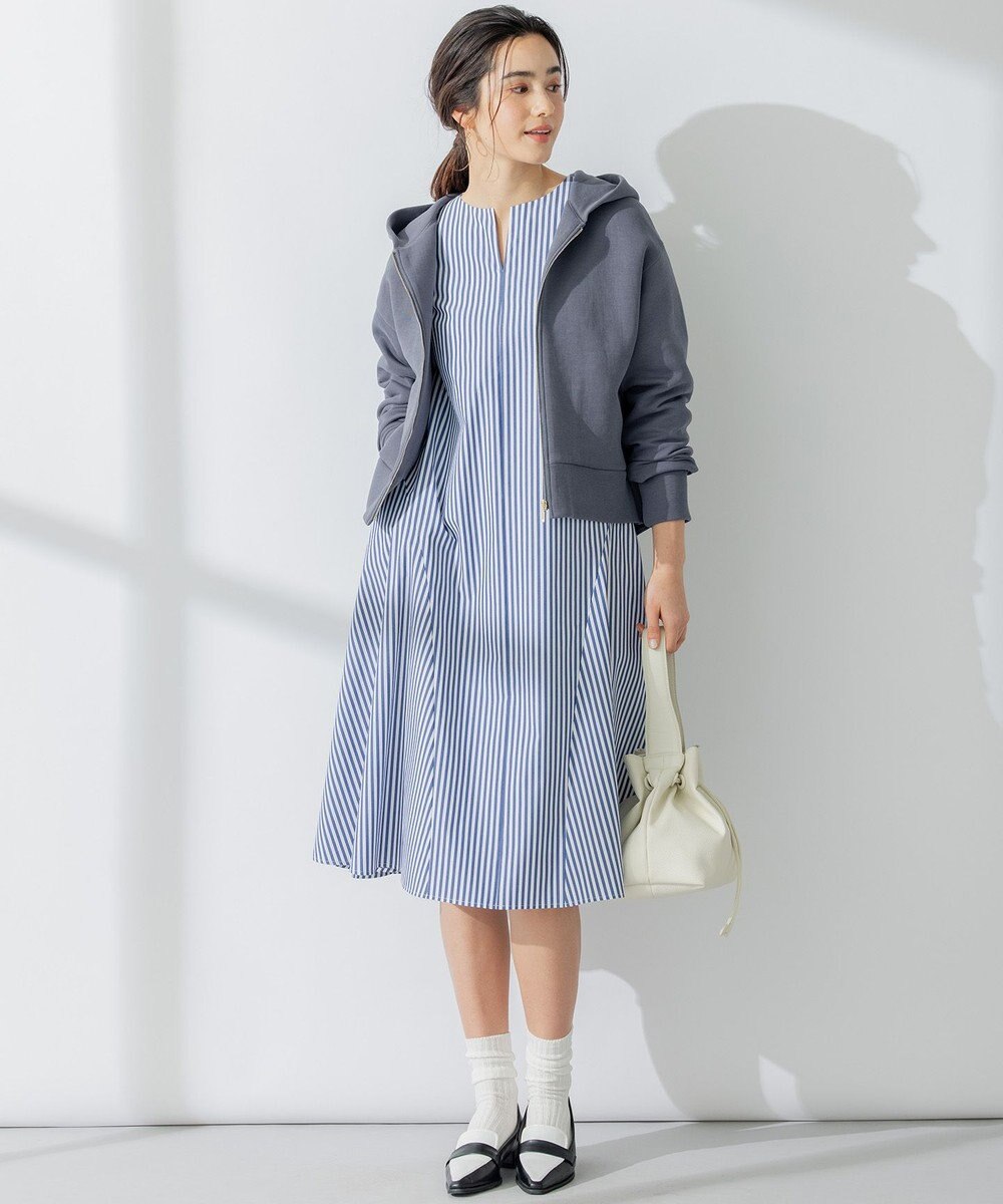 組曲 【洗える】Co/Nyブロード ワンピース 