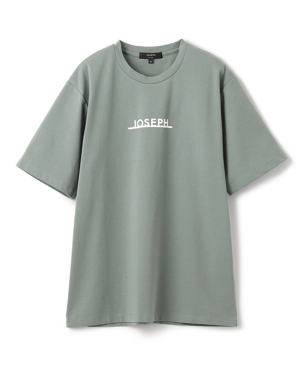 JOSEPH HOMME 【WEB・一部店舗限定】 ライトダブルジャージーロゴプリント　半袖Tシャツ 