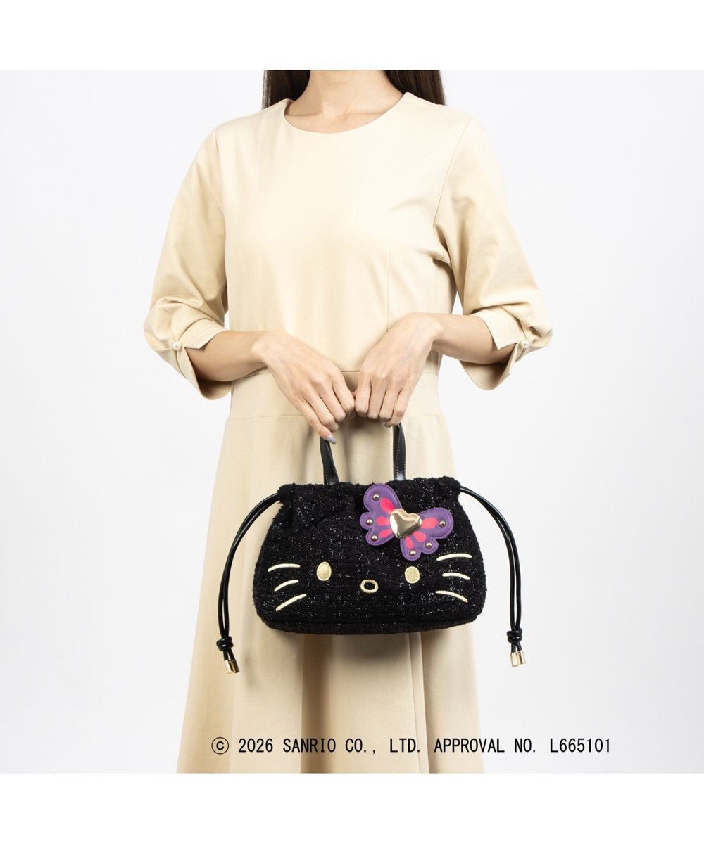 ANNA SUI HELLO KITTY 巾着手提げ 