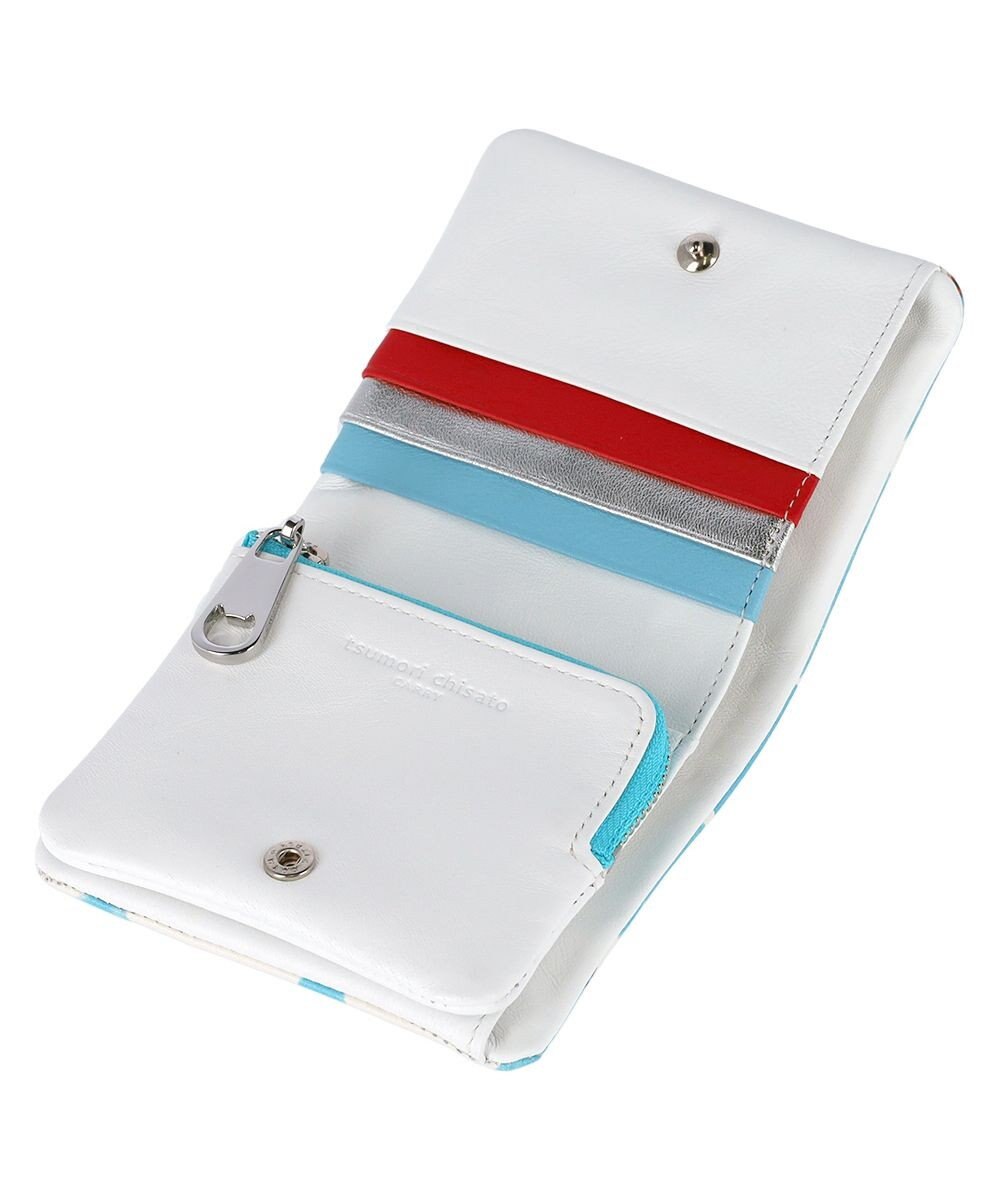 tsumori chisato CARRY コスタリカカエル 2つ折り財布 ミニ財布 【カラフル＆刺繍テクニック】 