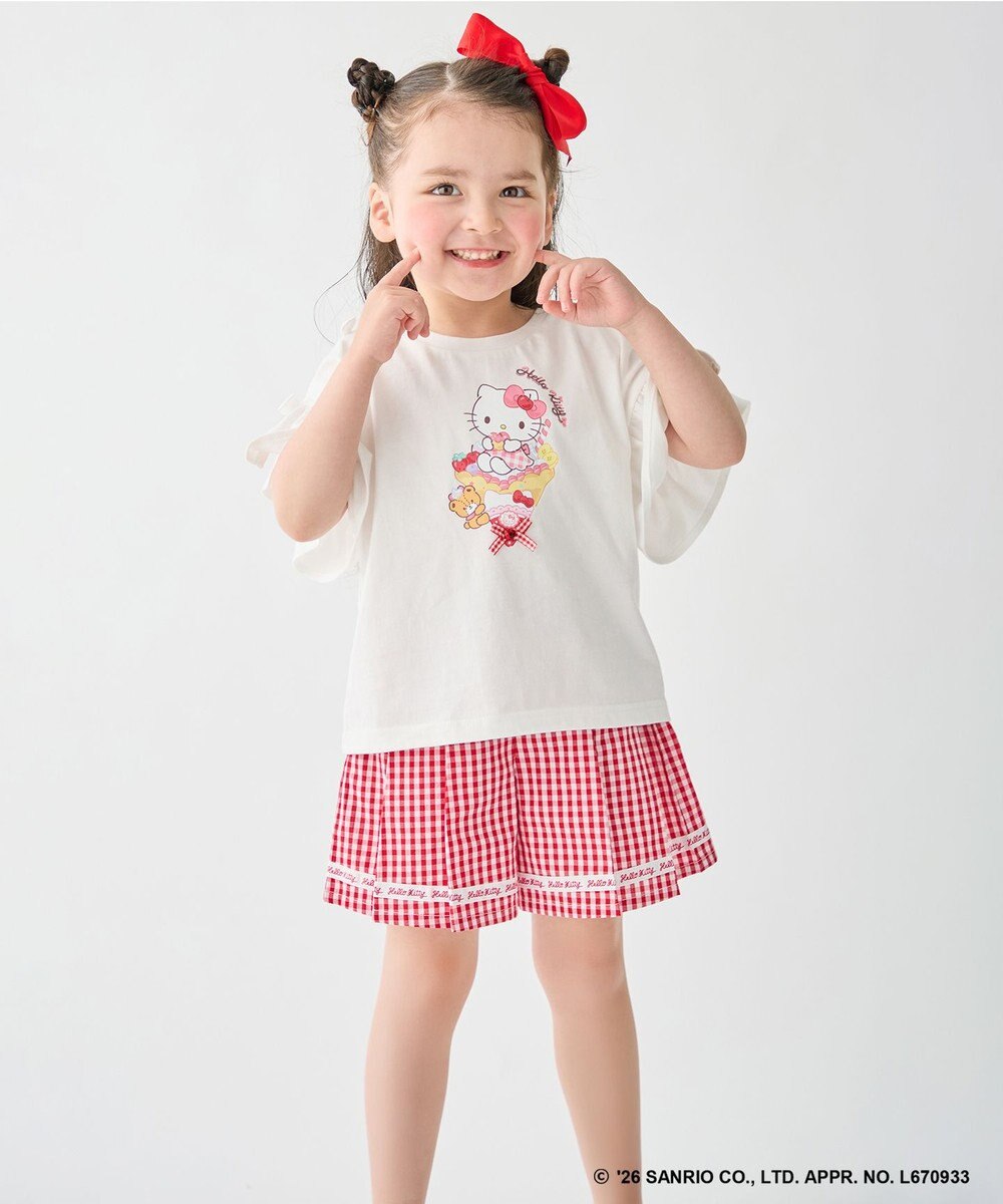 ANY KIDS 【サンリオキャラクターズ×ANY KIDS】ひんやり ファンシーフリル袖Tシャツ 