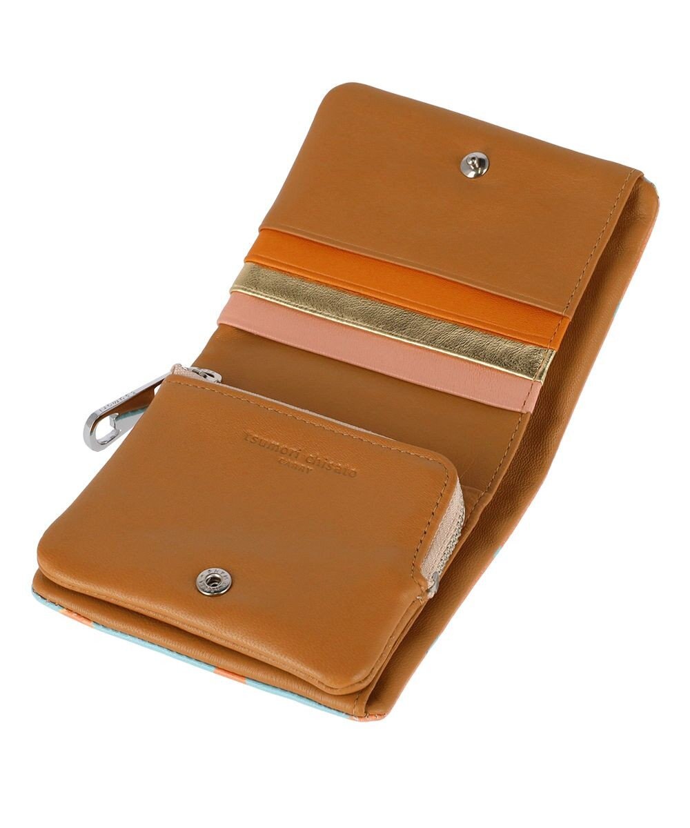 tsumori chisato CARRY コスタリカカエル 2つ折り財布 ミニ財布 【カラフル＆刺繍テクニック】 