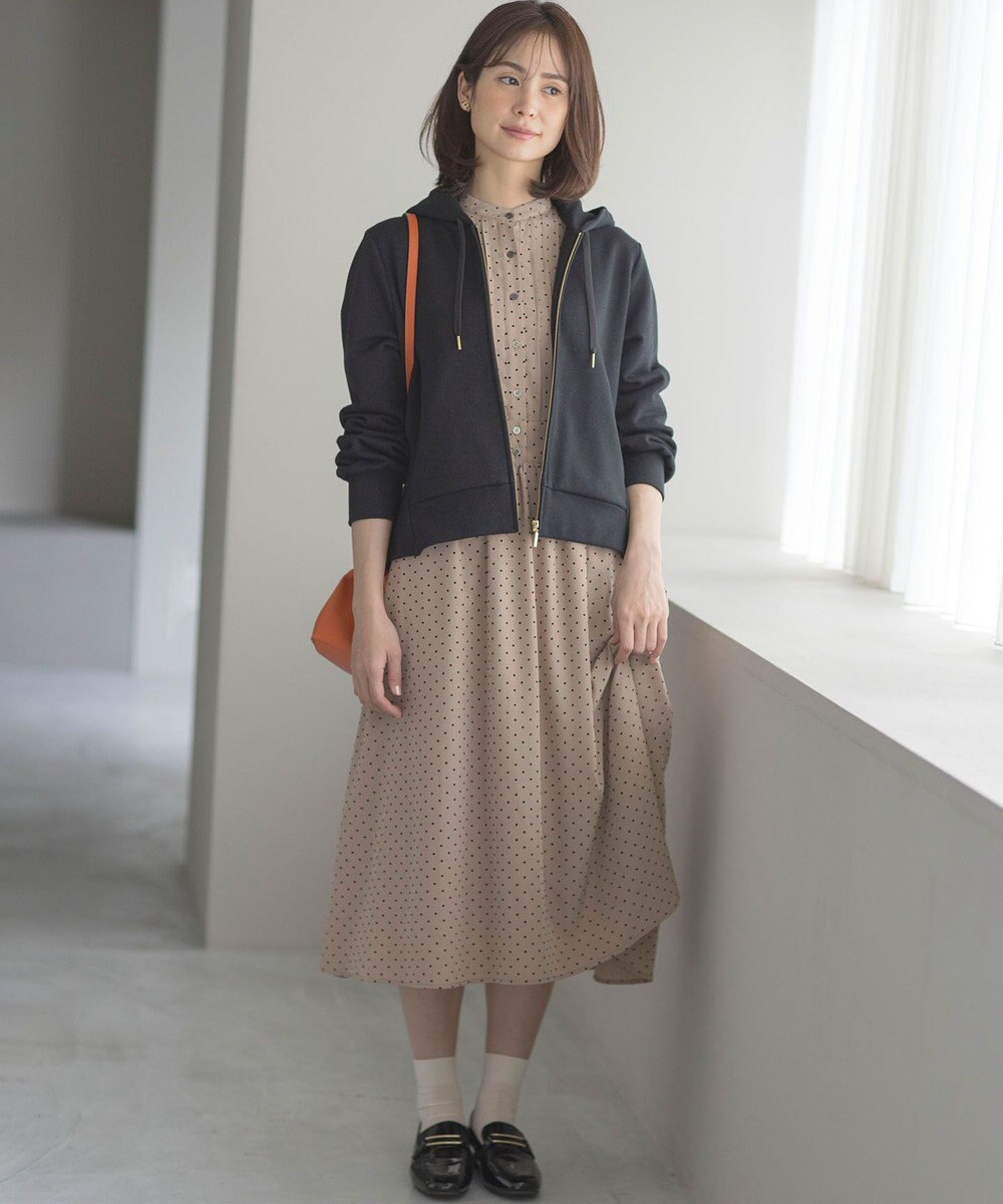 組曲 【WEB限定】ドットフロッキー ワンピース 