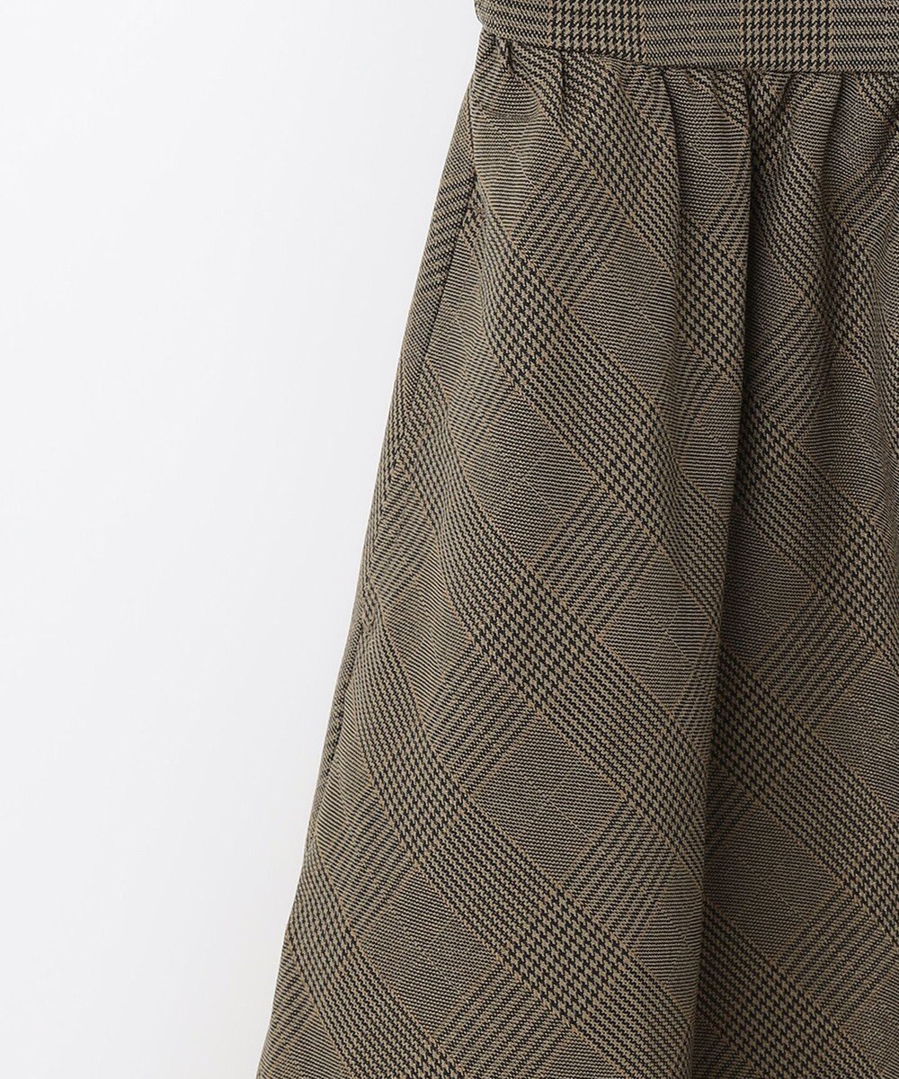 ANY KIDS チェックジャンパースカート 