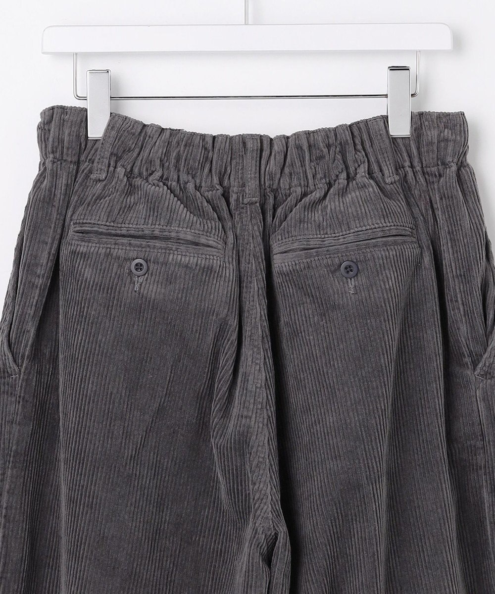 J.PRESS YORK STREET 【UNISEX】コーデュロイ 2タックワイドパンツ 