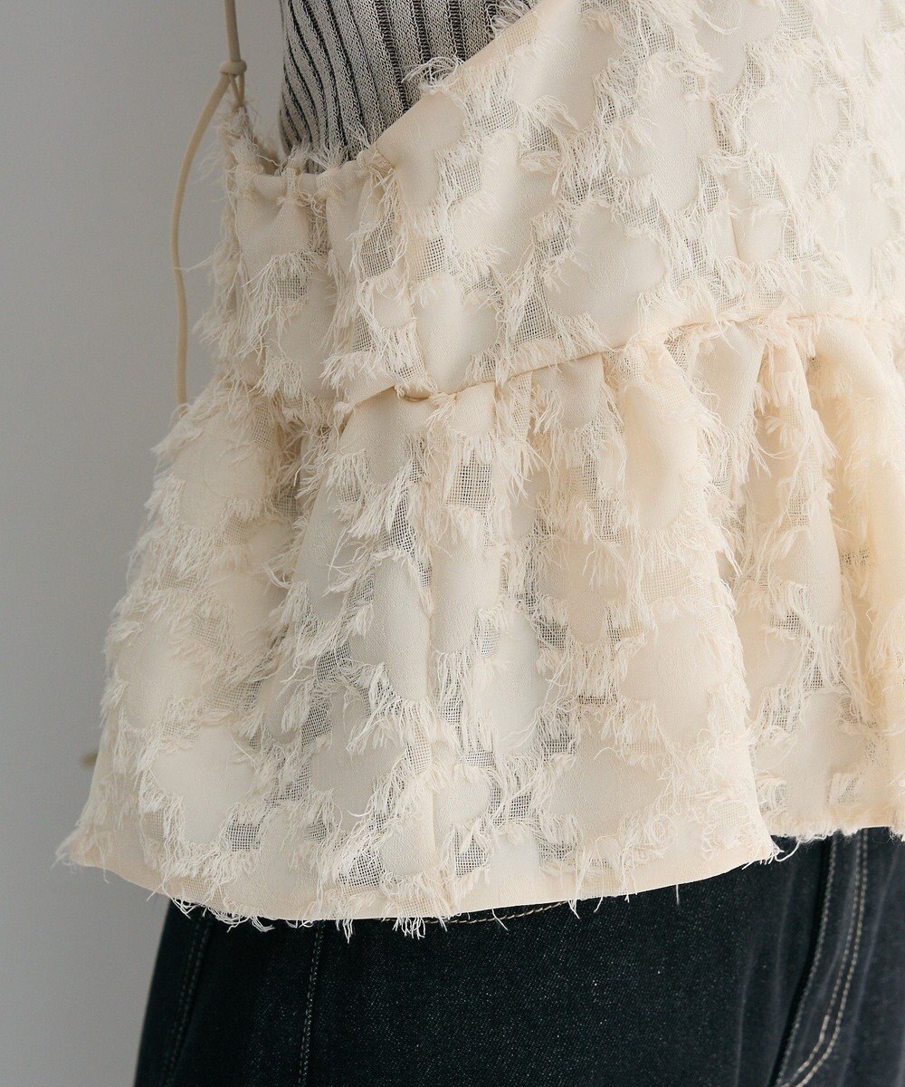 Green Parks シャギーキャミビスチェ 