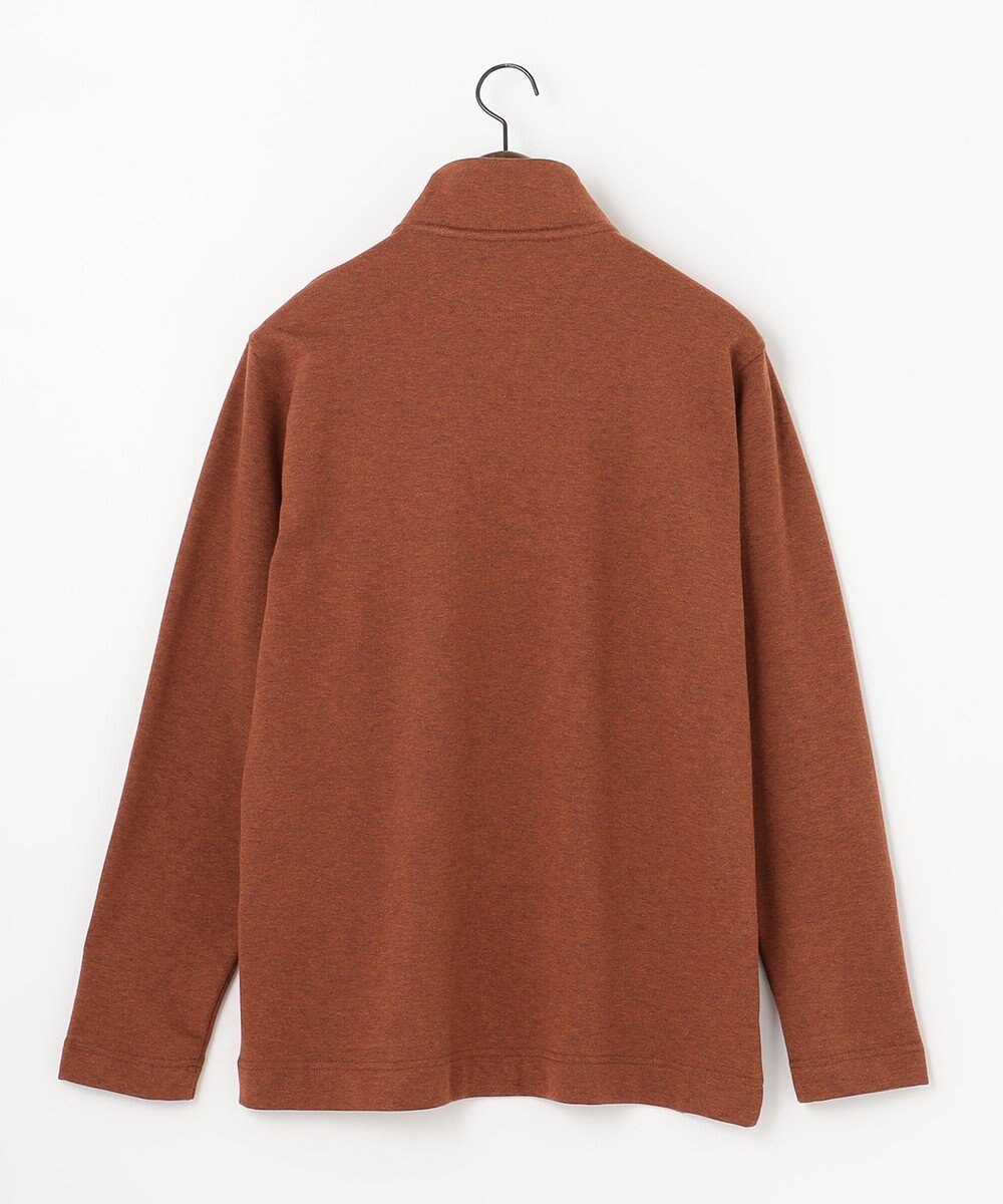 JOSEPH ABBOUD 【オーガニックコットン】ヴィンテージインレー ハイネックZIP 