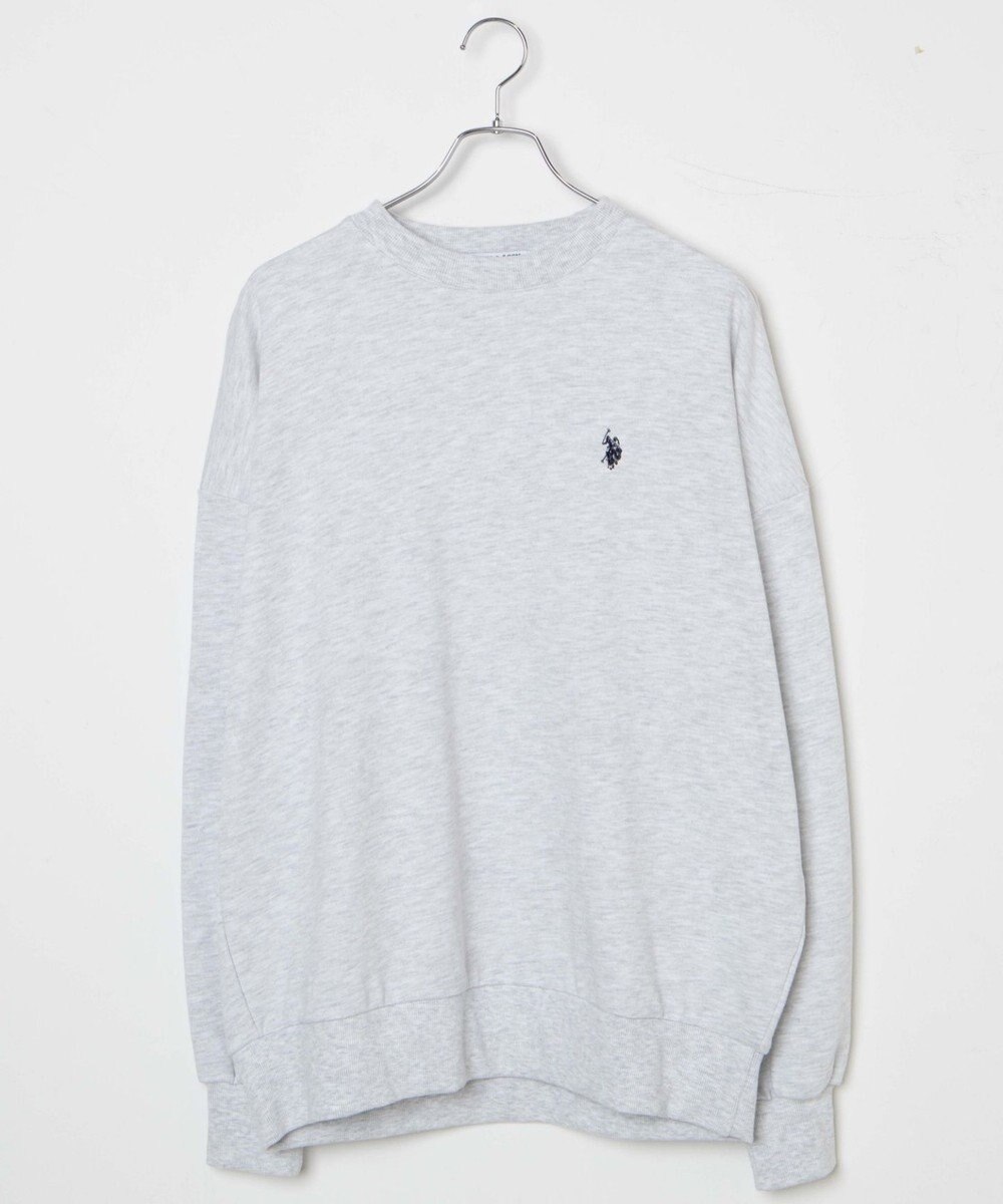 WEGO U.S. POLO ASSN.|別注ワンポイントスウェットプルオーバー 