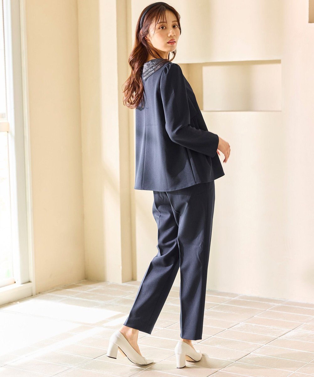 Feroux 【先行予約】2WAYレースカラー美シルエット セットアップ 