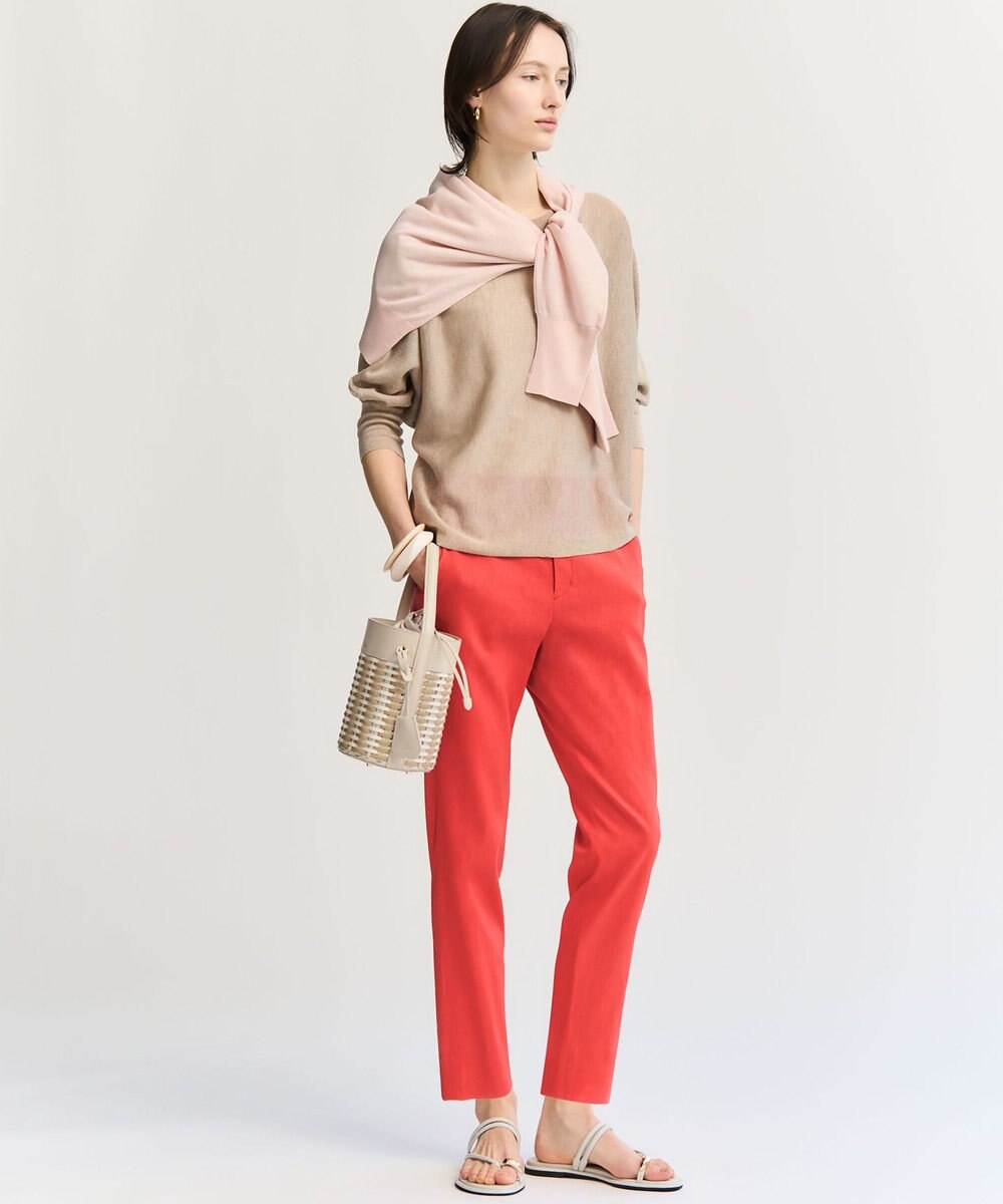 23区 【新色追加/見上愛さん着用】サムリング フラット サンダル 