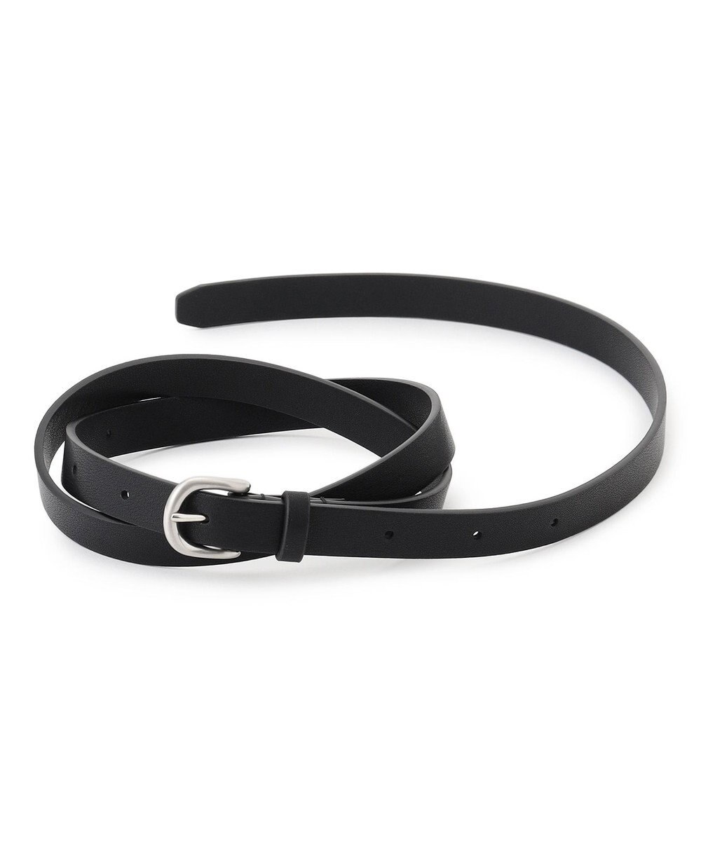 uncrave フェイクレザー 細ベルト 