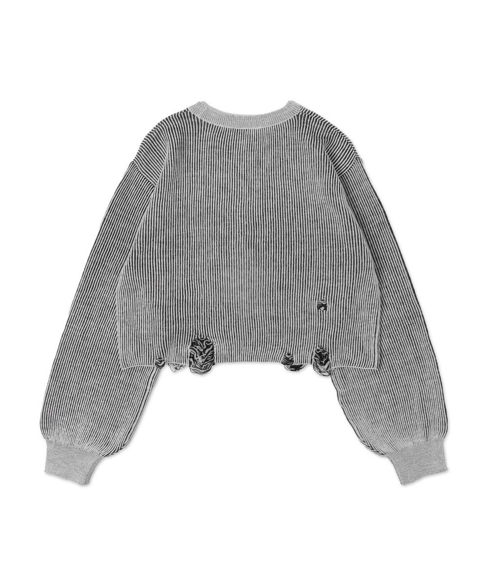 WEGO ダメージショートニットPO 