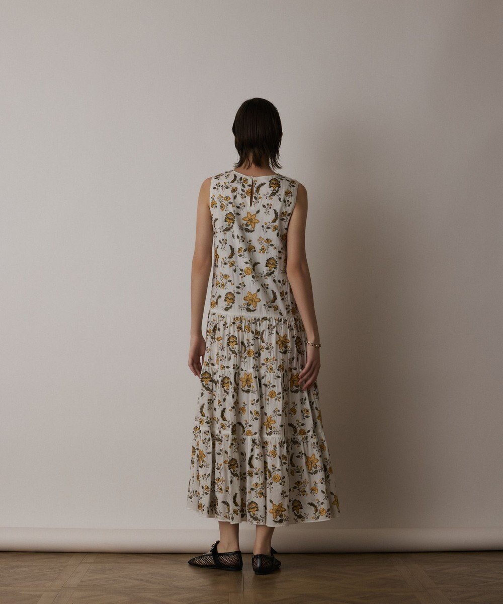 GRACE CONTINENTAL ティアードロングワンピース 