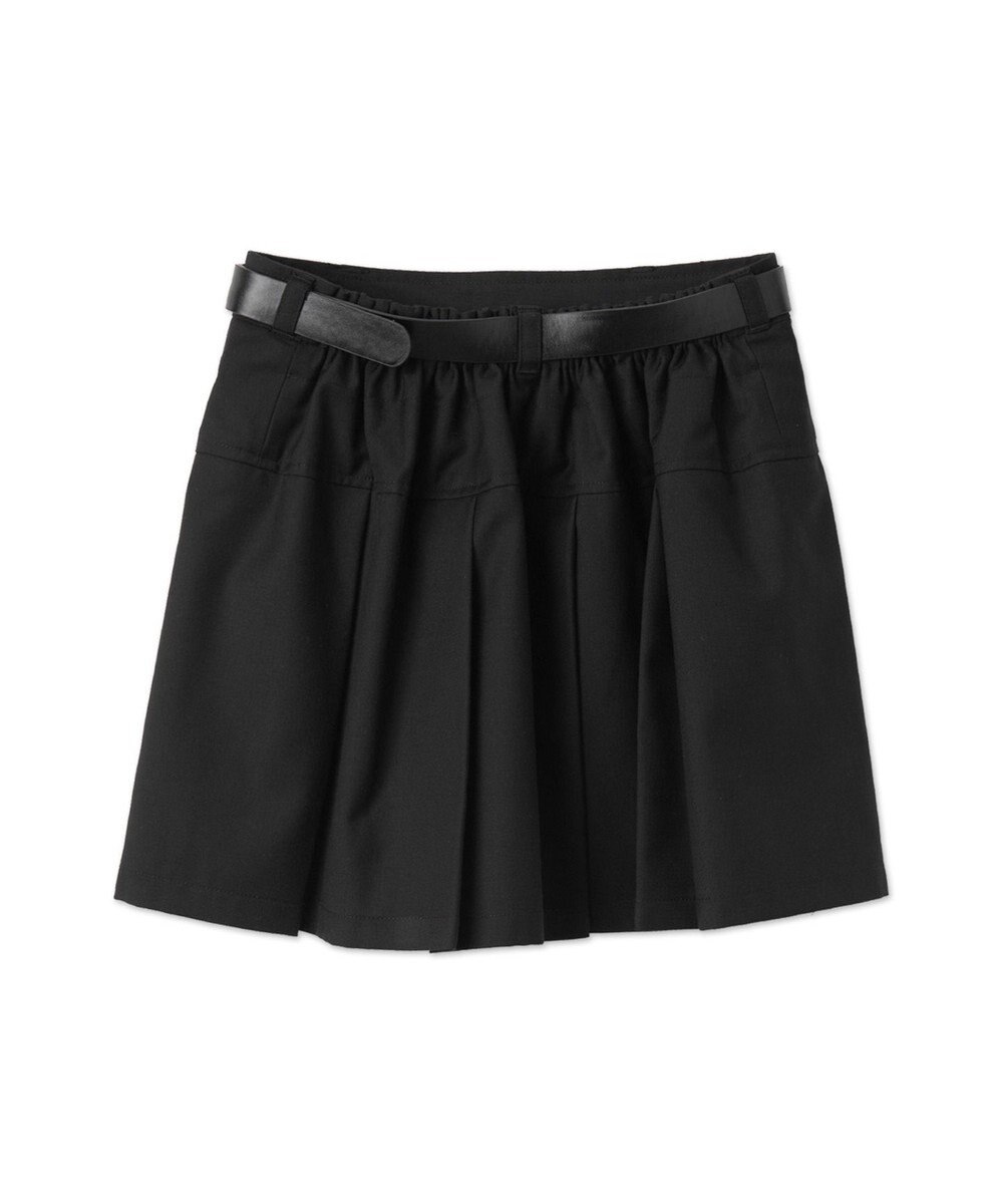 WEGO ベルト付プリーツミニスカパン 