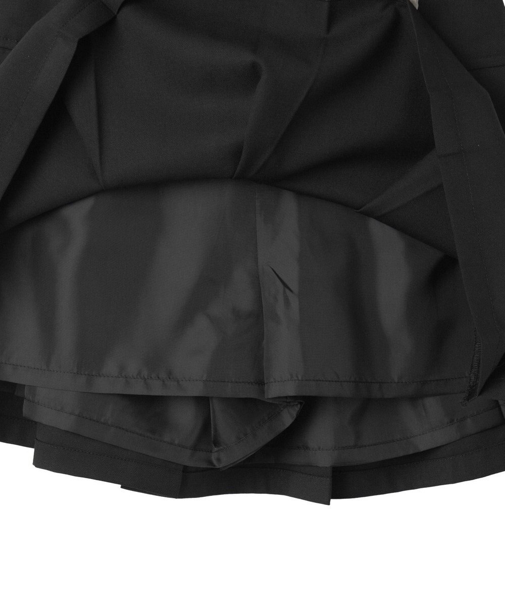 WEGO ベルト付プリーツミニスカパン 