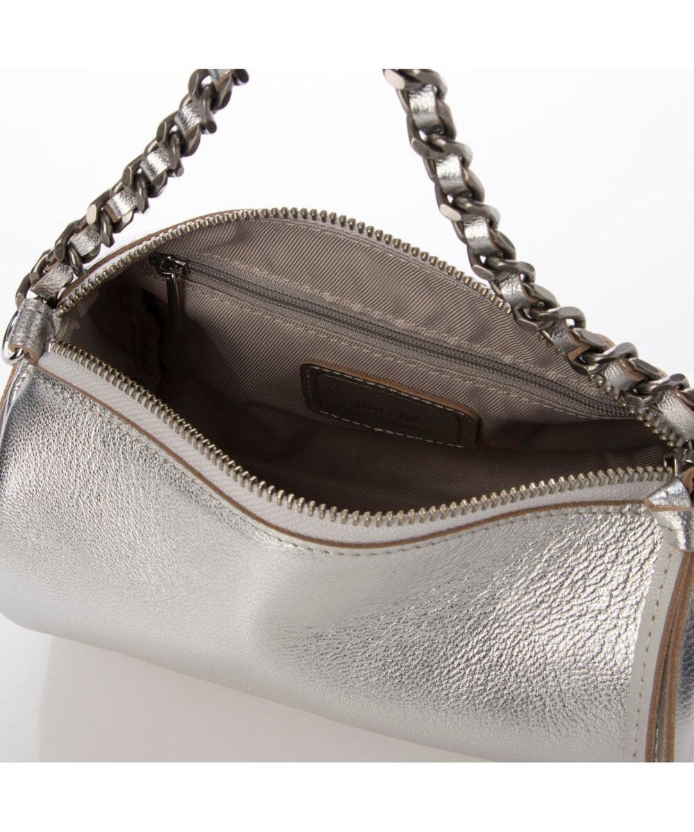 UNBILLION ペルケ perche / カラーチェーン筒形2wayショルダー 