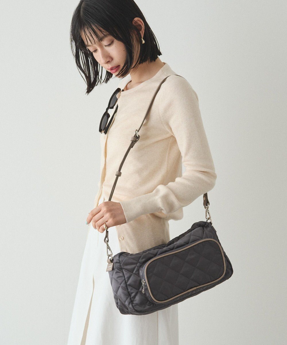 russet 【2025AW新作】キルティング横長2WAYショルダーバッグ(SF-258) 