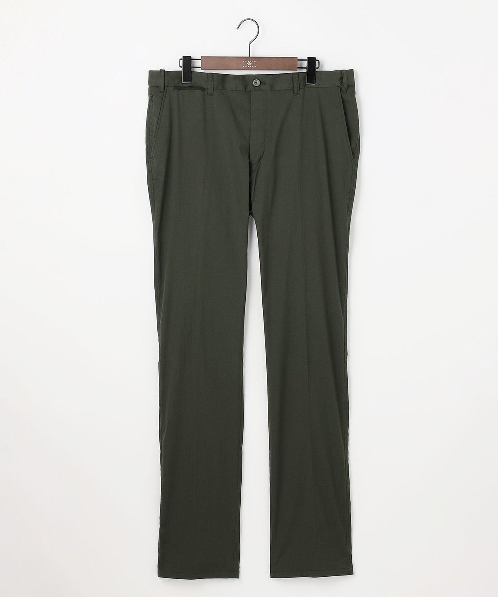JOSEPH ABBOUD 【キングサイズ・ウエストも伸びる夏パンツ!/ストレッチ/軽量/Eco撥水/オーガニックコットン使用】マイクロピケストレッチ パンツ 