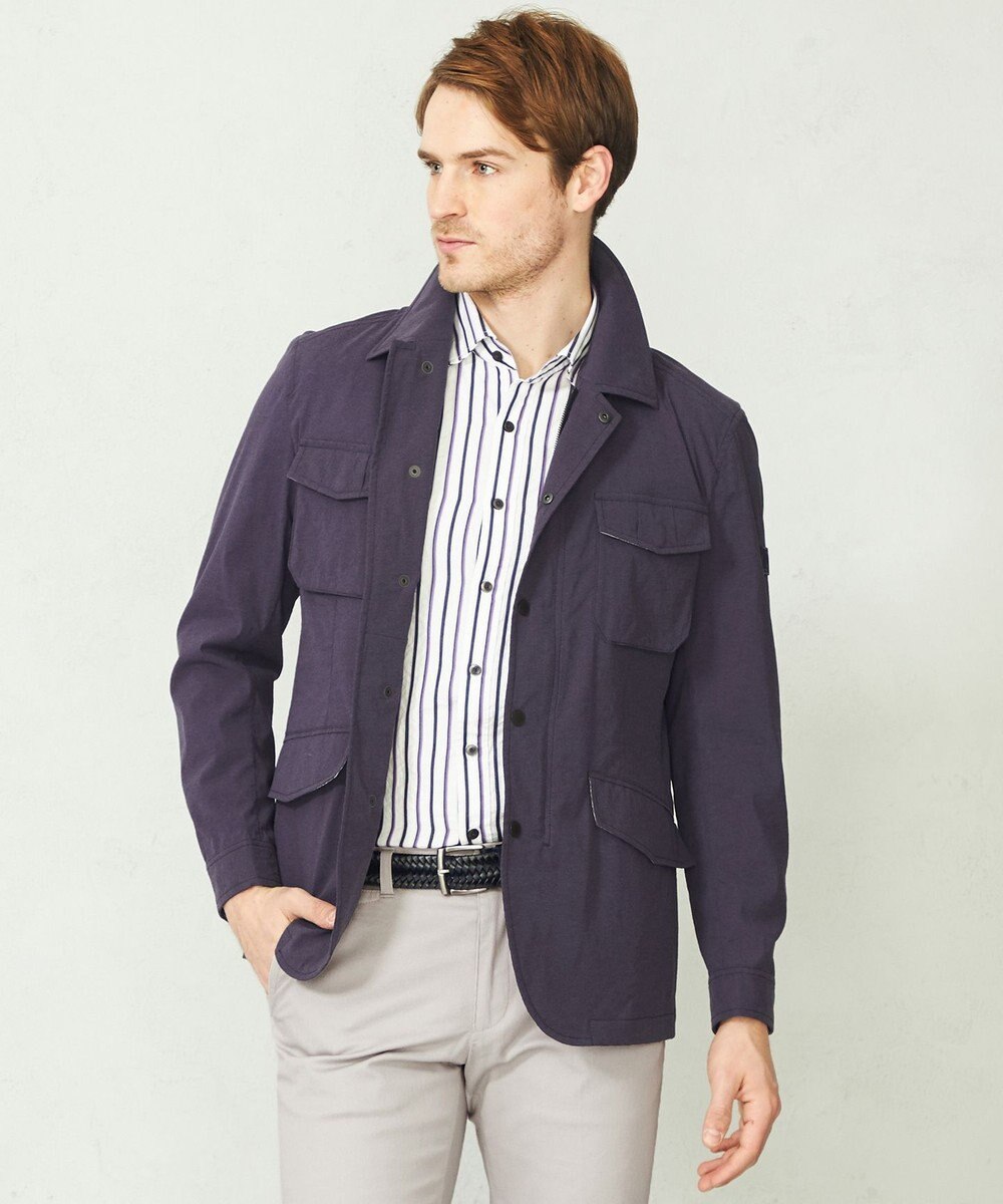 JOSEPH ABBOUD 【ストレッチ/ECO撥水】アクティブレジャーブルゾン 