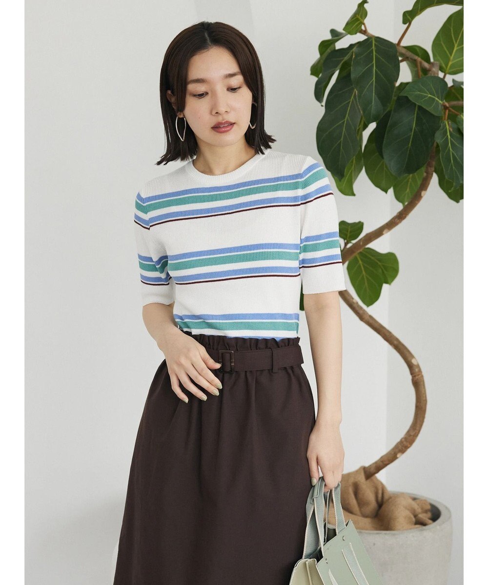 Green Parks 洗える　コンパクトニットプルオーバー 