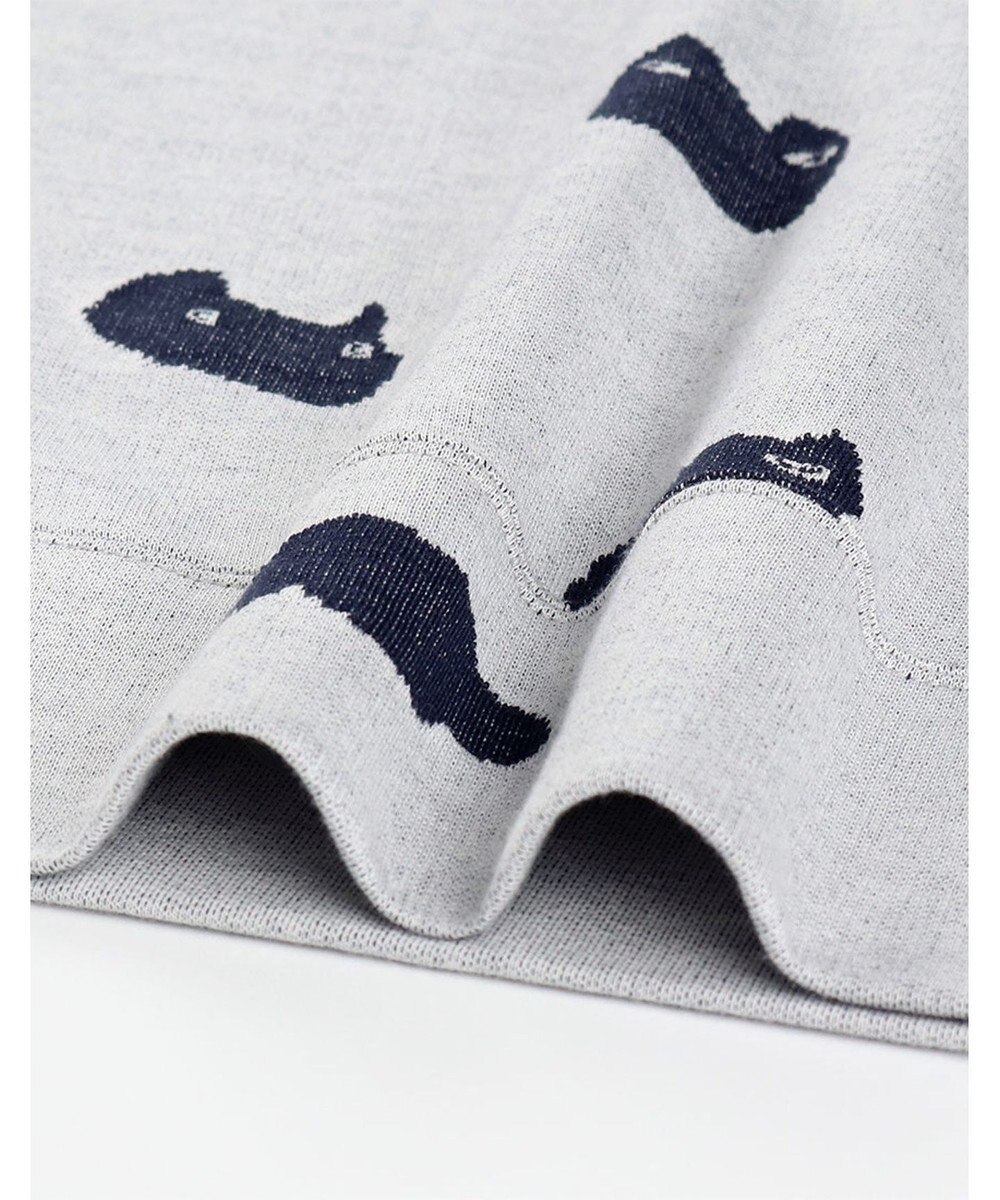 tsumori chisato SLEEP ツモリチサト ワンピース 綿100%(本体) ジャカード 4分袖 ロング丈 レディース UNX105/ワコール 