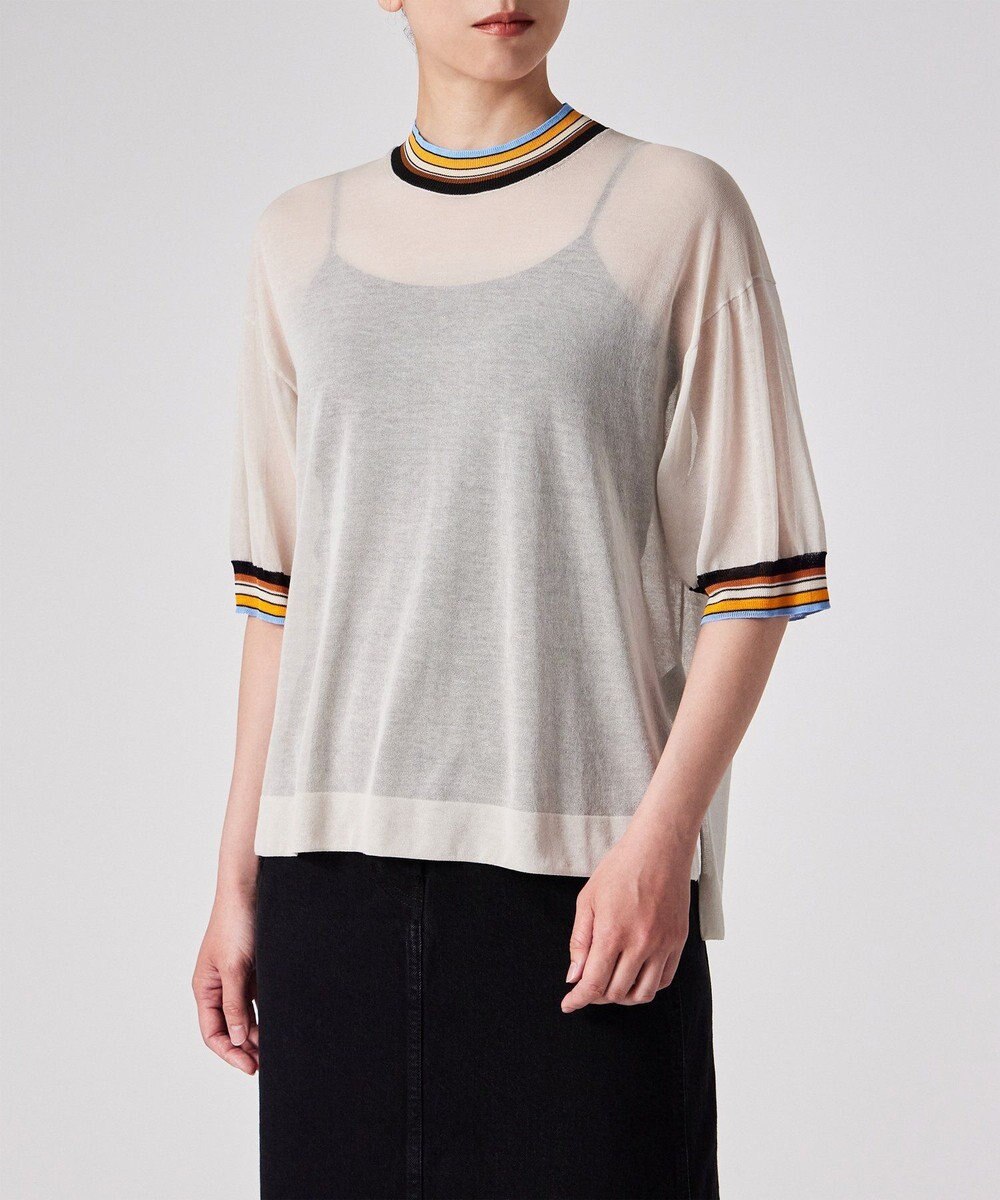 Paul Smith リブストライプ シアーニット 