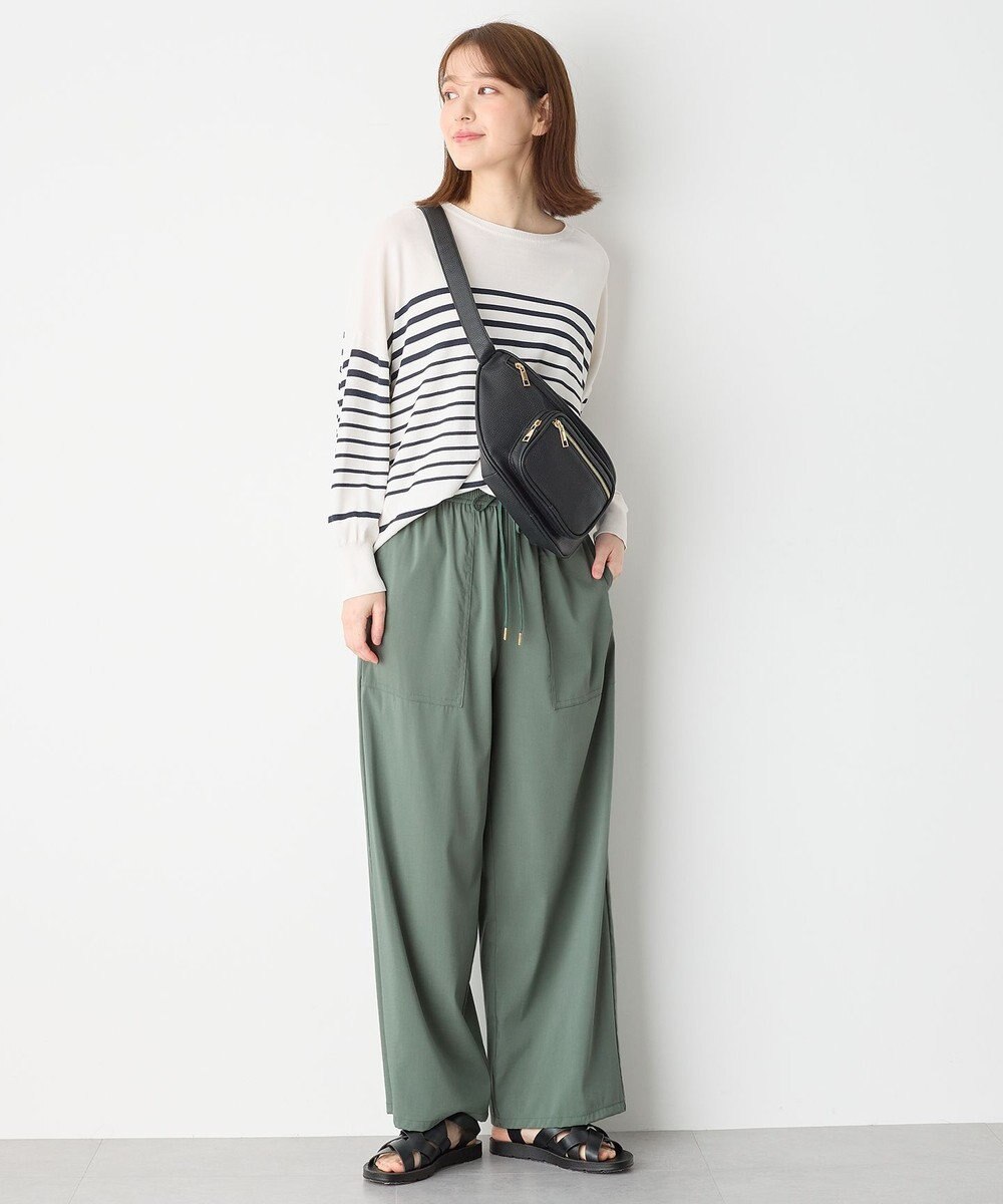 ANY L 【洗濯機可能/接触冷感/UVケア/イージーケア】清涼リラックスパンツ 