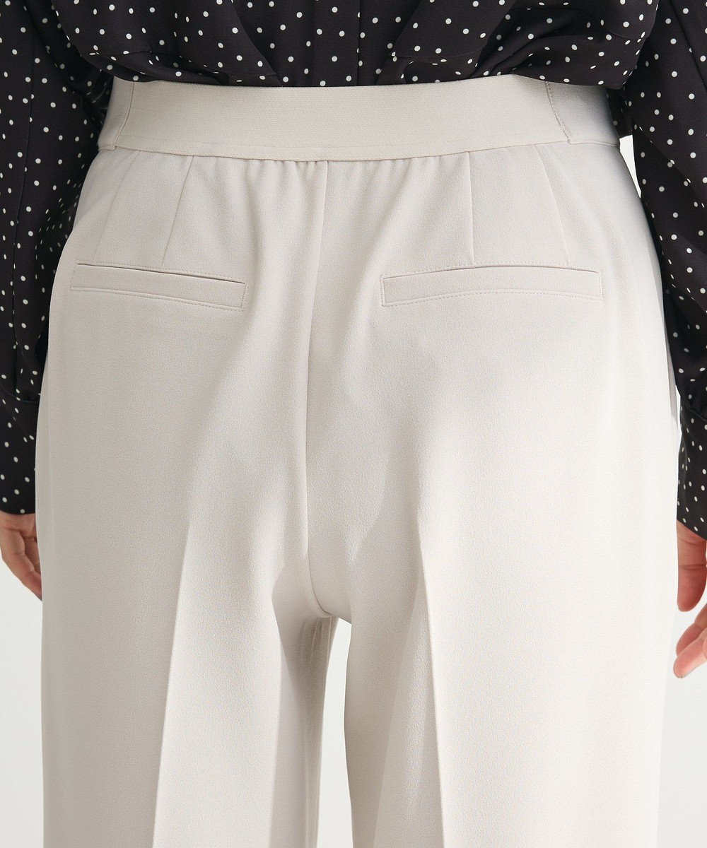 Green Parks きれいシルエット接触冷感テーパードパンツ 