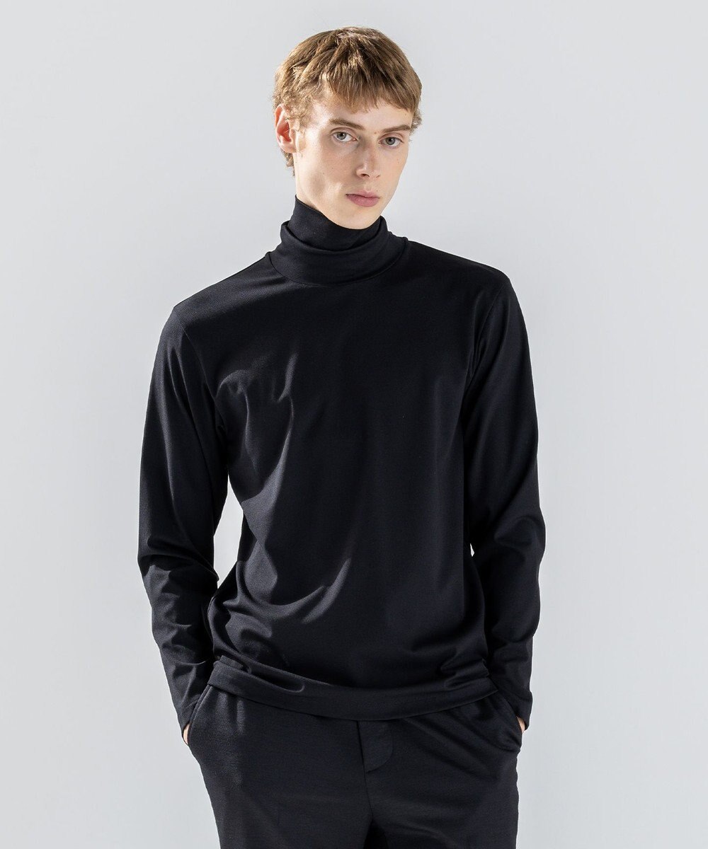 JOSEPH HOMME ハイゲージベアスムース　タートルネック長袖Ｔシャツ 