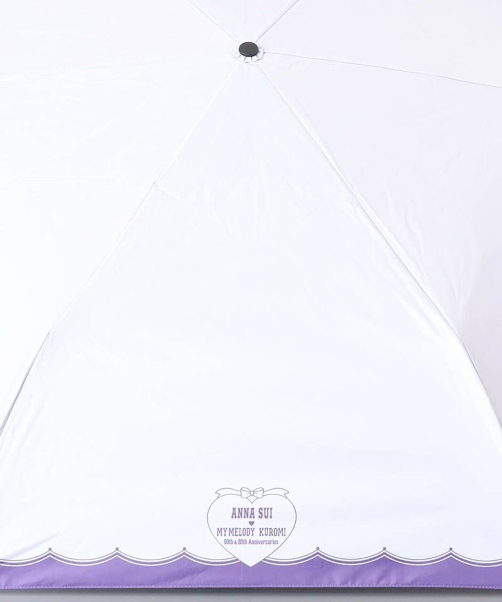 AURORA 【 ANNA SUI（アナ スイ）】マイメロディ&クロミ 晴雨兼用傘（折りたたみ傘）シルエット 