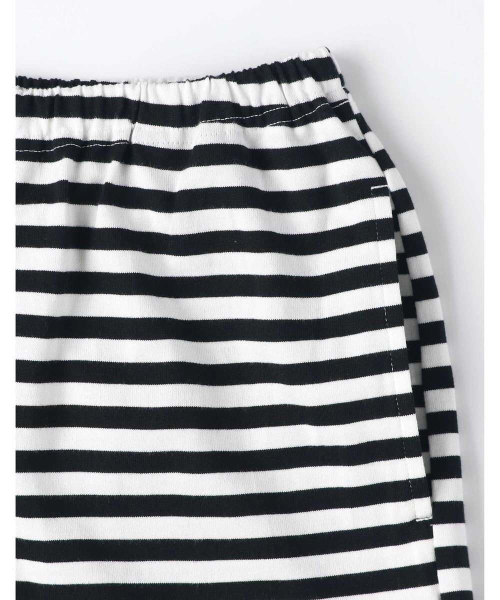 une nana cool MADE WITH LIBERTY FABRIC 綿100％ボーダー 半袖パジャマ 