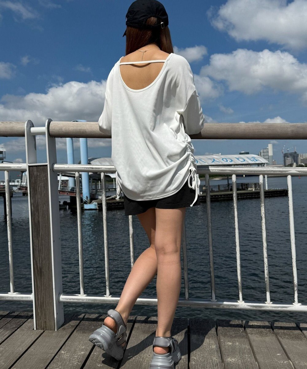 WEGO 【UVカット/吸水速乾/水陸両用】ラッシュガードショートパンツ 