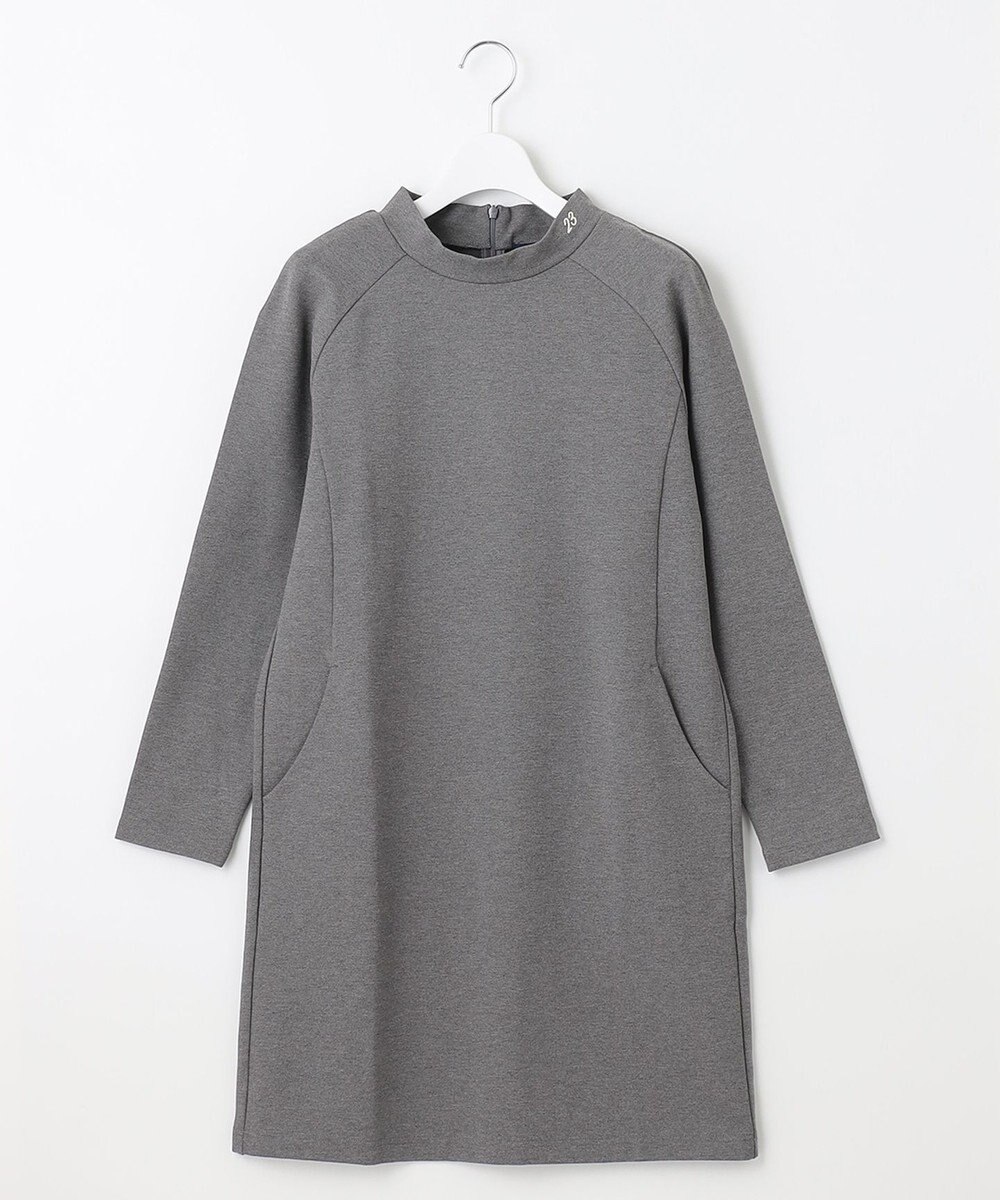 23区GOLF 一枚でスタイリングが完結！【WOMEN】【WEB限定】モックネック ワンピース 体型カバー 