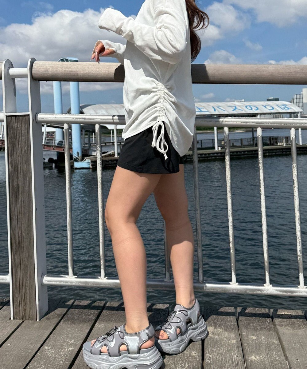 WEGO 【UVカット/吸水速乾/水陸両用】ラッシュガードショートパンツ 