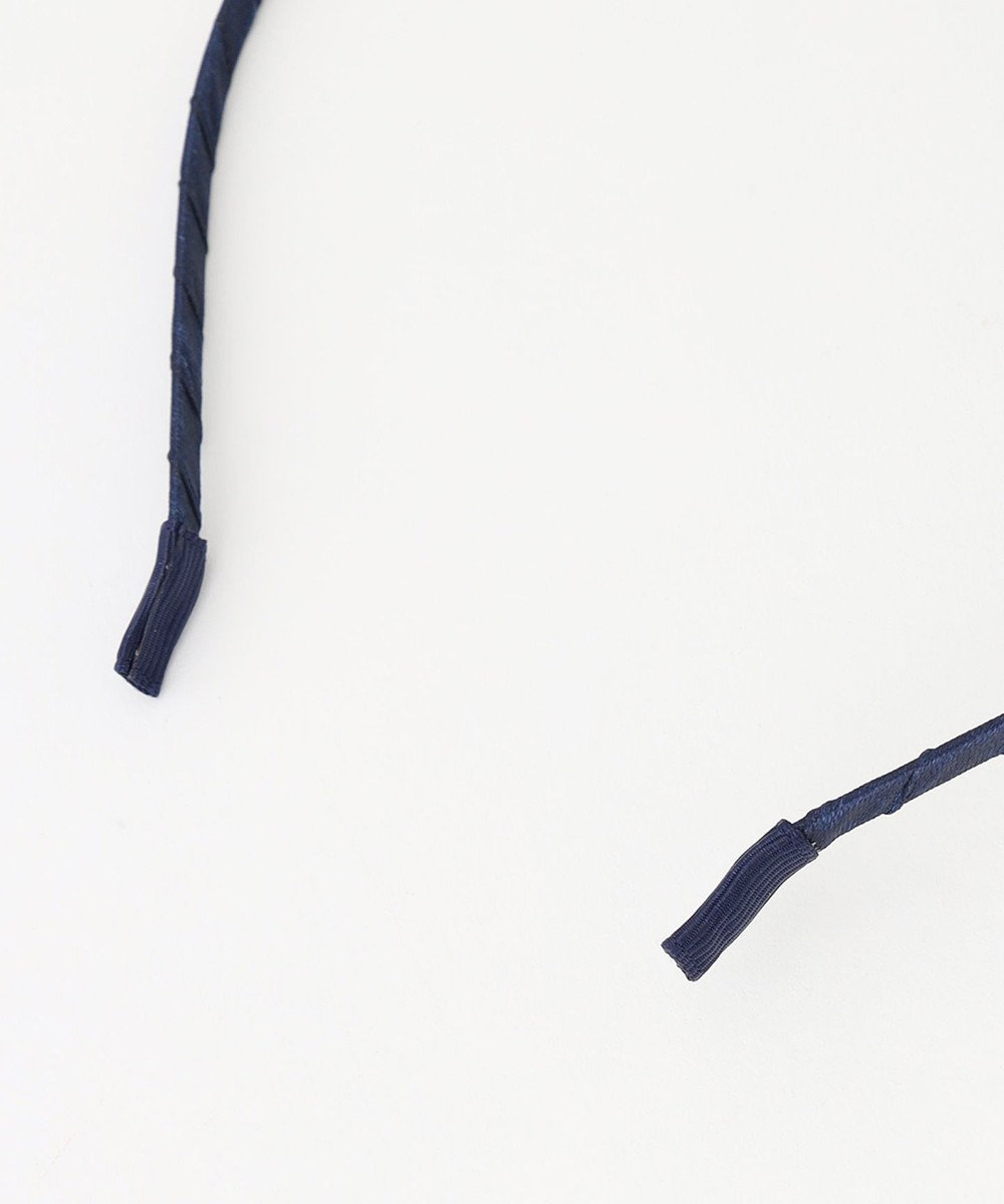 ANY KIDS シフォンパール×お花 キッズカチューシャ 